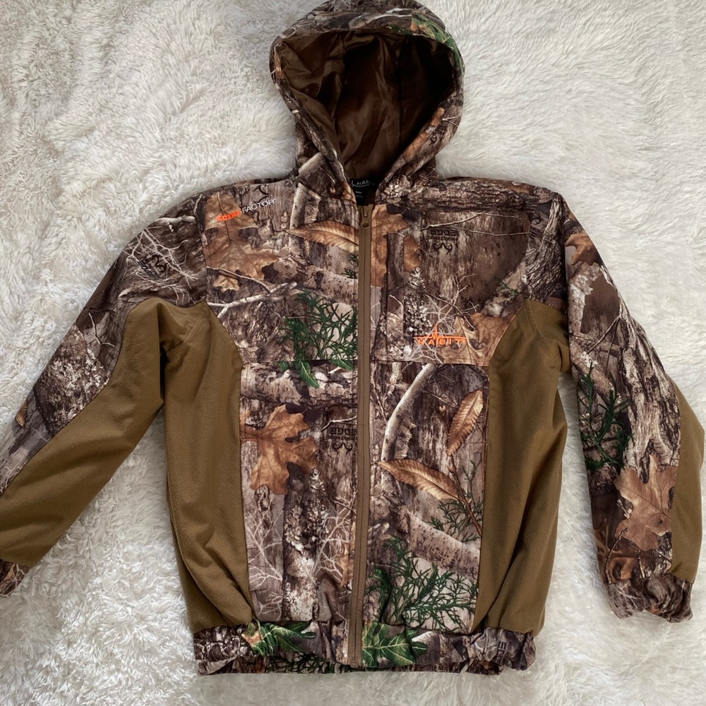 Camouflage Insulated Hunting Jacket Like New!